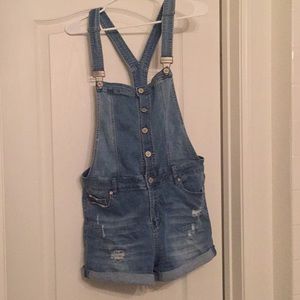 Shorts overalls size large